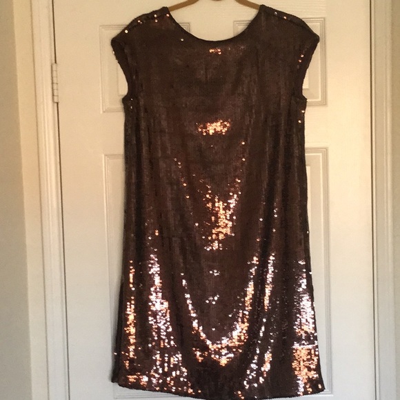 Anthropologie Kara sequined mini dress-XS Petite - Picture 7 of 7